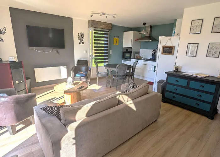 Дом отдыха Maison Cosy Avec Parking Prive Pres Des Vosges - Fr-1-584-391 *